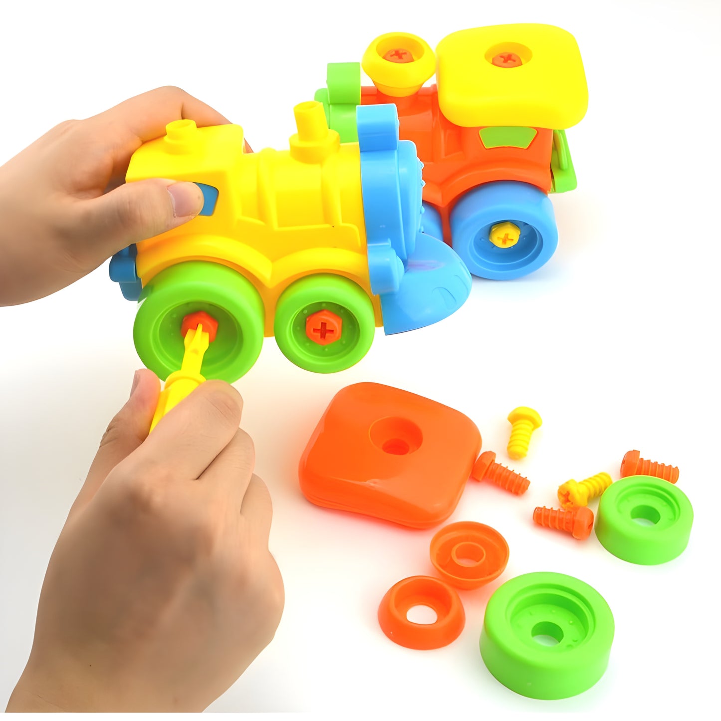 DIY Educational Train Toy
